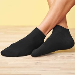 LIVING CRAFTS Curt | Chaussettes Sneaker, Paquet De 2 Noir New