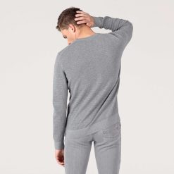 LIVING CRAFTS Pierre | Pull-Over Gris Melange Best