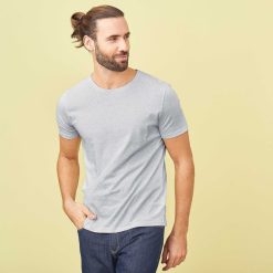 LIVING CRAFTS Fabien | T-Shirts, Paquet De 2 Gris Pierre Hot