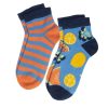 LIVING CRAFTS Agaves | Chaussettes Sneaker, Paquet De 2 Fruits Delicieux Best