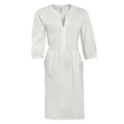 LIVING CRAFTS Histoire Vraie De Bloswen | Robe En Crepon Blanc Hot