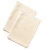 LIVING CRAFTS Orlando | Gant De Lavage, Paquet De 2 Naturel Hot