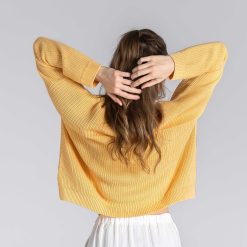 LIVING CRAFTS Histoire Vraie Beeke | Pull-Over Blanchi Au Soleil Clearance