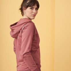 LIVING CRAFTS Lamine | Veste A Capuche Marsala Clearance