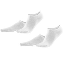 LIVING CRAFTS Abby | Chaussettes Sneaker, Paquet De 2 Blanc Wholesale