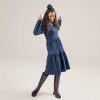 LIVING CRAFTS Philippa | Robe Patch Indigo Best