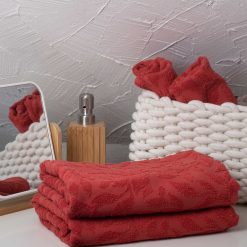 LIVING CRAFTS Norfolk | Serviette De Bain Brique Brulee Clearance