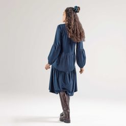 LIVING CRAFTS Philippa | Robe Patch Indigo Best