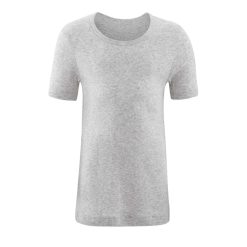 LIVING CRAFTS Chevre | Chemise A Manches Courtes Gris Melange Best